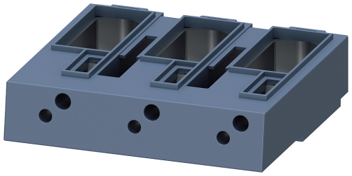 Box terminal block for contactors S10S12 for overload relay 3RB106