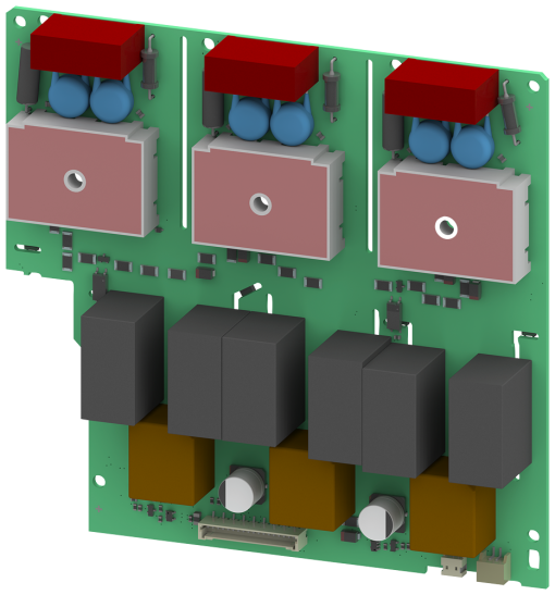 Printed circuit board 480 V for 3RW52, size 1, 13 A
