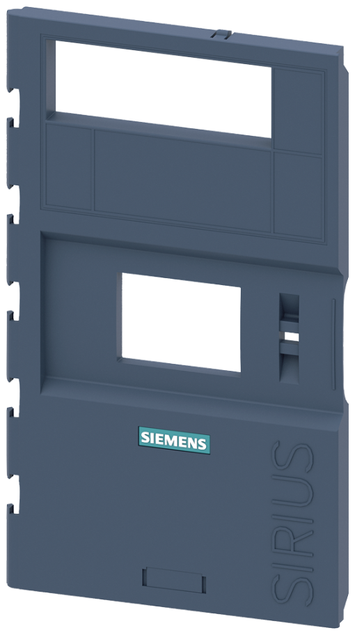 Hinged cover for 3RW52 with cutout for HMI module Standard