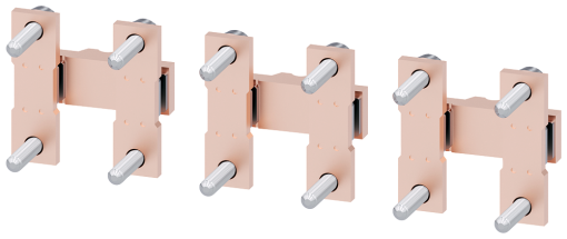 Bypass kit for 3RW5552 size 4, 370 A to 570 A