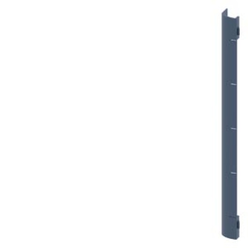 Control cable duct cover titanium gray