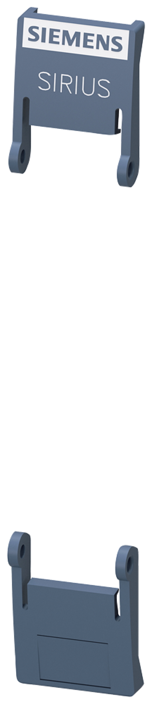 hinged cover 17.5 mm, for SIRIUS devices in industrial DIN-rail enclosure in ...