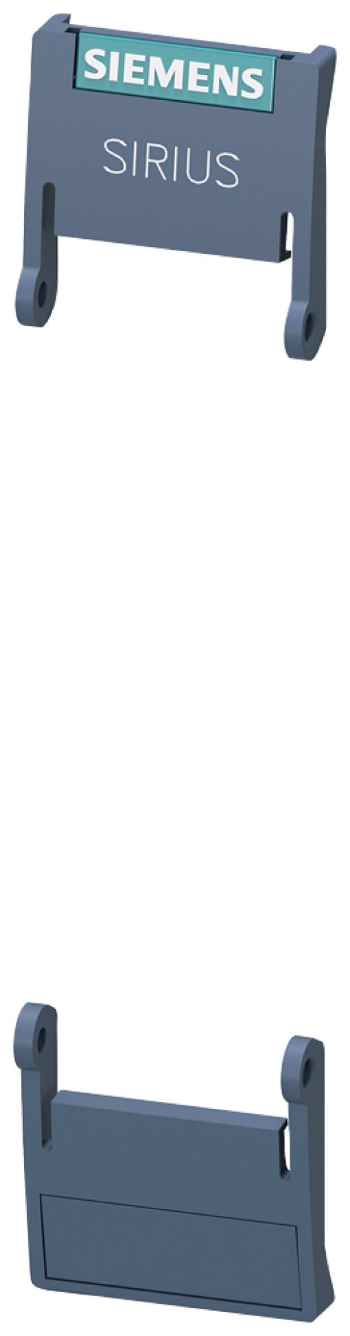 hinged cover 22.5 mm, for SIRIUS devices in industrial DIN-rail enclosure in ...