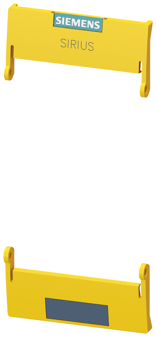 hinged cover 45.0 mm, for SIRIUS devices in industrial DIN-rail enclosure in ...