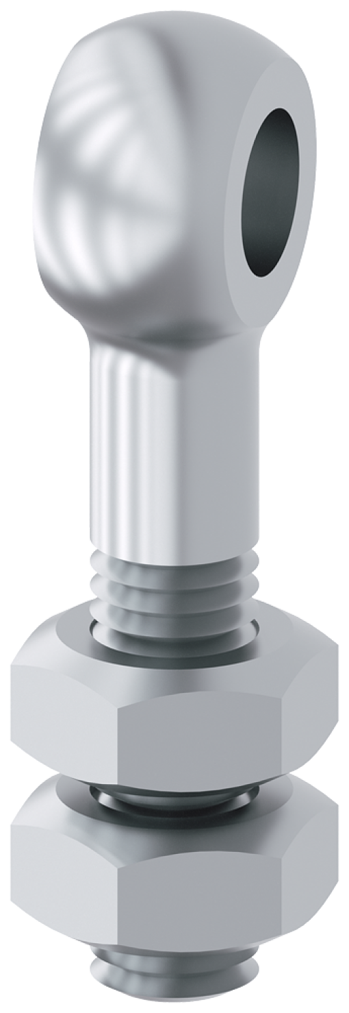 Eyebolt M10, incl. nut