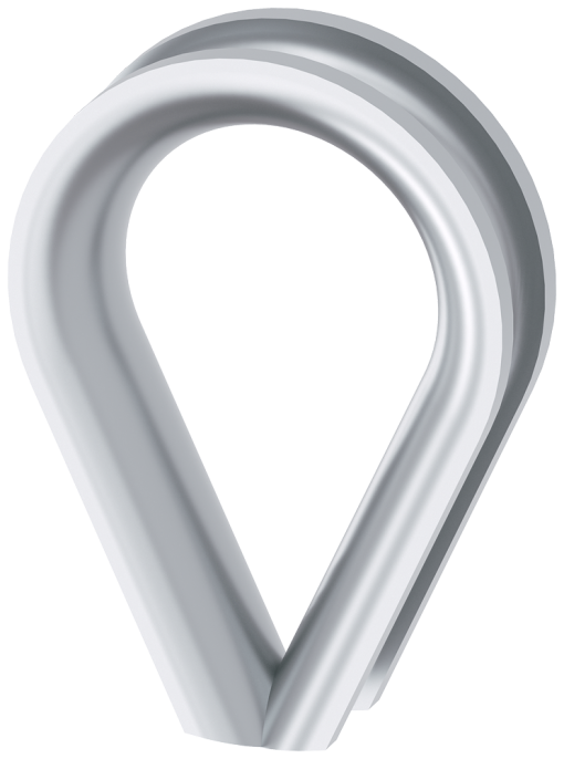 Rope eye 3 mm packaging in set 4 units