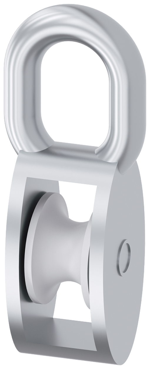 Rope roller for 3SE7, fixed, 3 mm