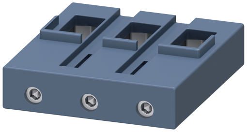 Box terminal block, 3-pole for contactor size S3, 3RT2.4
