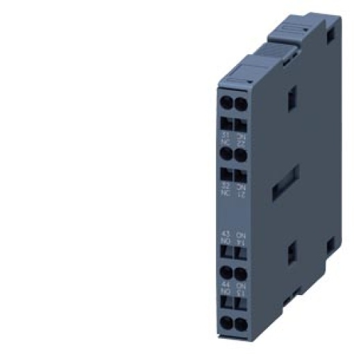 first lateral auxiliary switch 1 NO, 1 NC, encapsulated solid-state compatib...