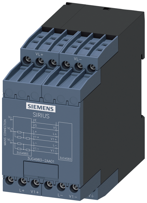 Voltage reducer module for 3UG4583 insulation monitoring relay, 690VAC1000...