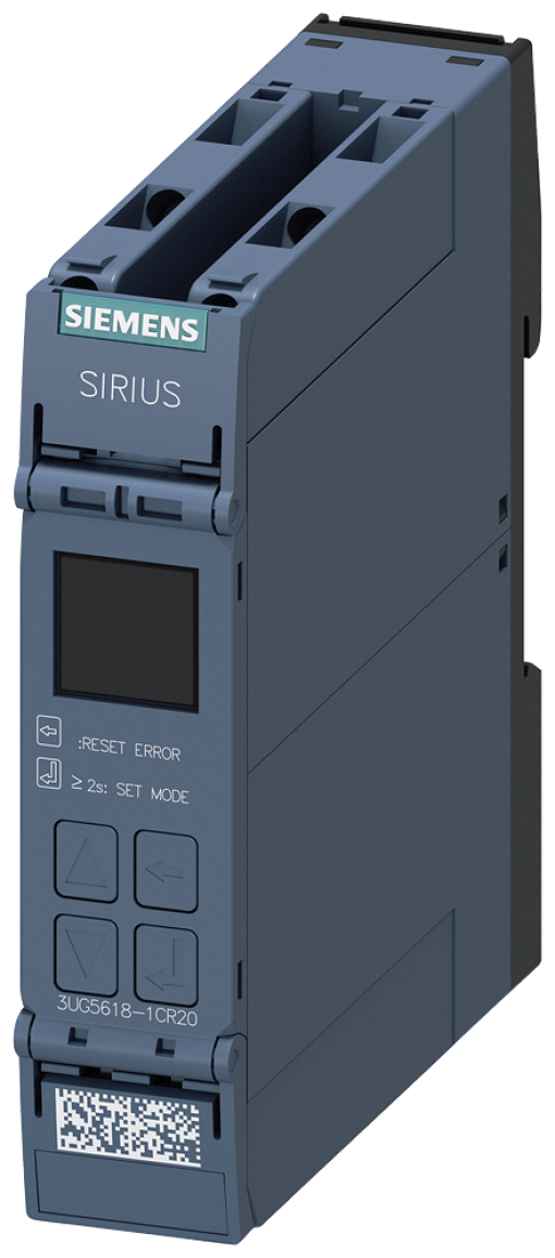 Line monitoring relay, digital, phase failure, phase sequence, asymmetry, fre...