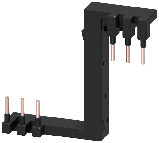 Safety connectors for series connection of 2 contactors 3RT201, S00 screw ter...