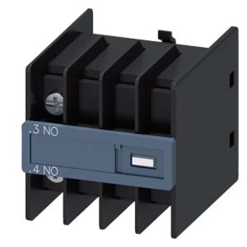 Auxiliary switch 1 NO, current path 1 NO, 3RT2,.3.4