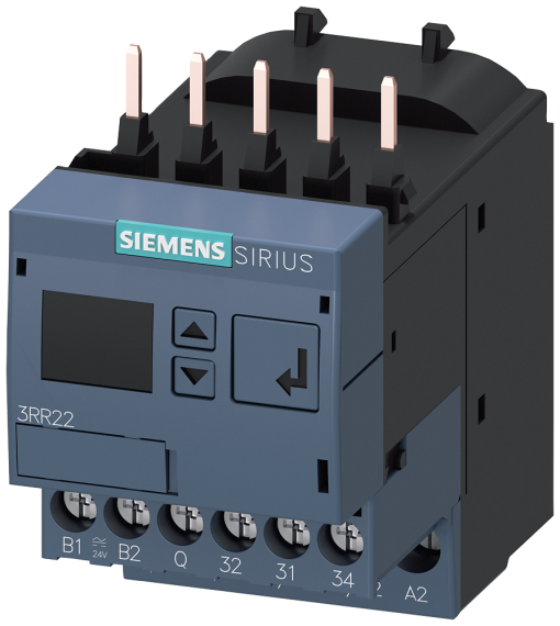 Monitoring relay, can be mounted onto 3RT2 contactor, size S00 standard, 1.6-...