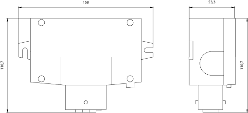 ECOFAST Energy T clamping connector for feeder 6 mm2