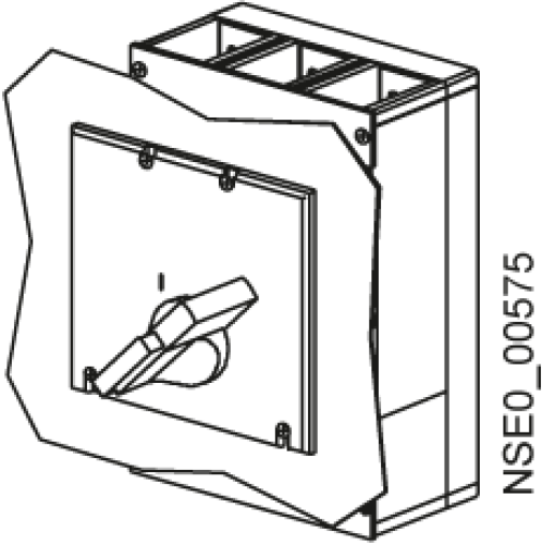 accessory for VL160X, VL160, VL250, masking frame for door cut-out IP20, for ...
