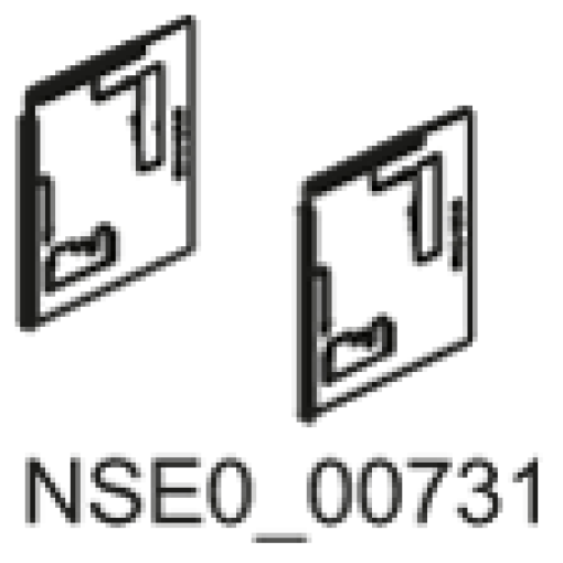 Accessory for VL400, VL630, VL800, phase barrier consisting of 2 barriers