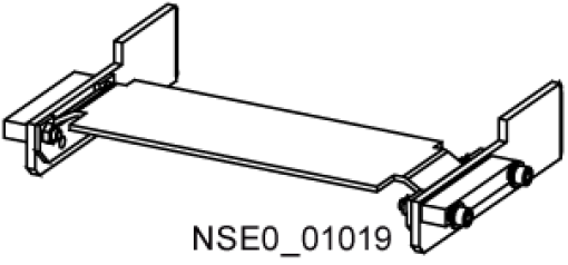 Grounding contact module f. withdrawable circuit breaker, size 1, 3-pole