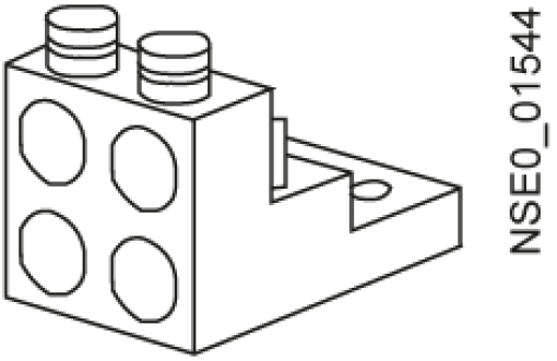 accessory for VL1600UL, PG frame multiple feed-in terminal for CuAl for 6 ...