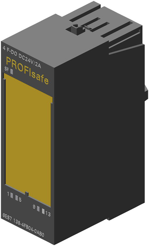 SIPLUS ET 200S 4F-DQ 24 V DC2 A PROFIsafe -25 ... 60 C with conformal coat...