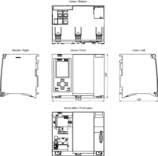 SIMATIC S7-1500 CPU 1517T-3 PNDP