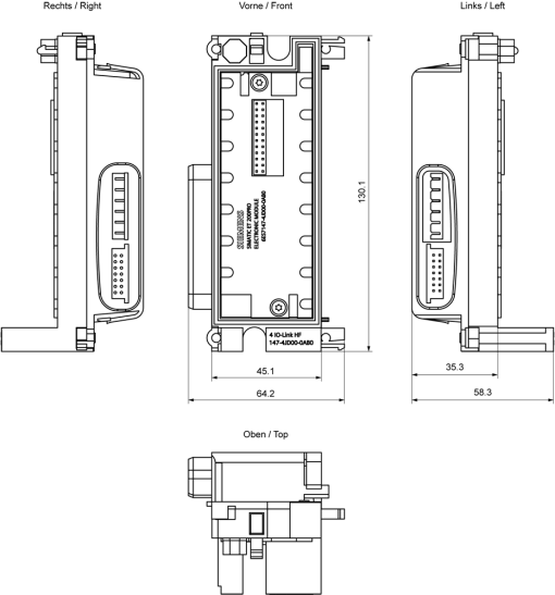 SIMATIC ET 200pro 4IO-L HF