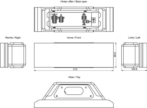 SIMATIC HMI Extension Unit 12" Hardwired