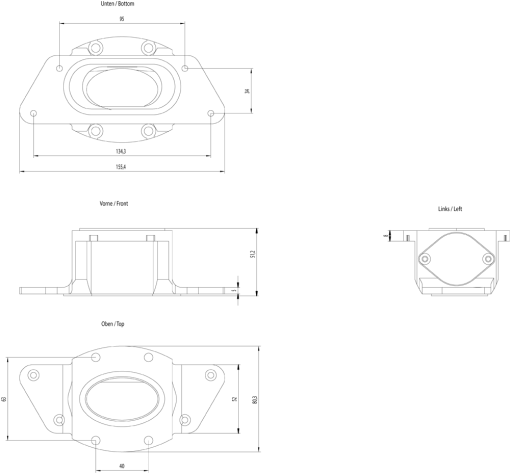 SIMATIC HMI Basic adapter silver for PRO devices