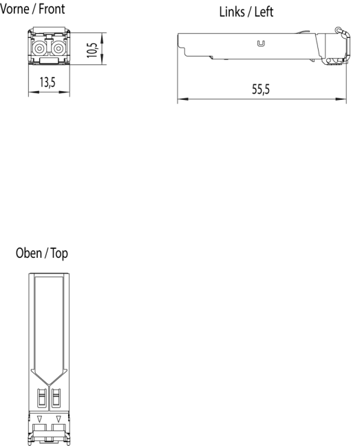 SIMATIC S7-1500 Synchronization module for FO cables from 2 m up to 10 km
