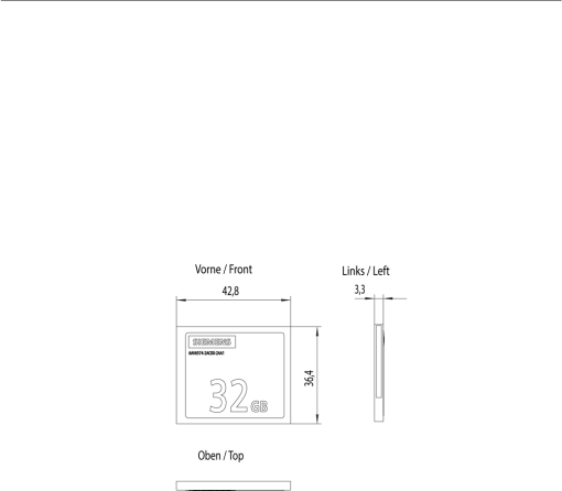 SIMATIC HMI CompactFlash card 512 MB