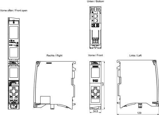 SIMATIC S7-1500 CPU 1513-1 PN