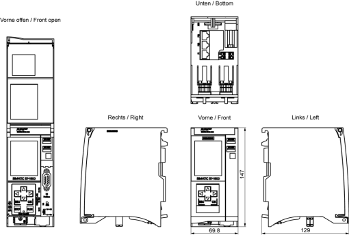 SIMATIC S7-1500 CPU 1516-3 PNDP