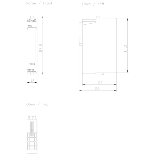 SIMATIC ET 200S 2DQ 24 V DC0.5 A HF PU 5