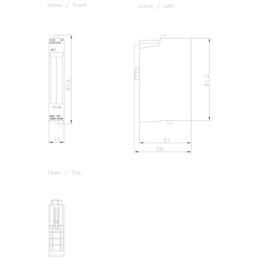 SIMATIC ET 200S 2DQ 24 V DC2 A HF PU 5