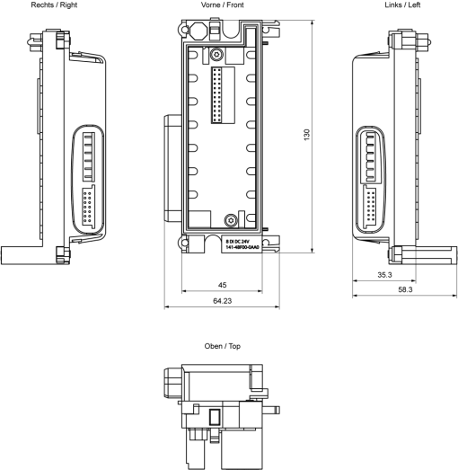 SIMATIC ET 200pro 8DI 24 V DC