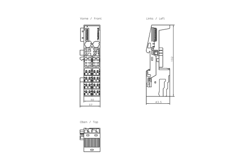 SIMATIC ET 200S TM-E30S44-01 Screw terminals