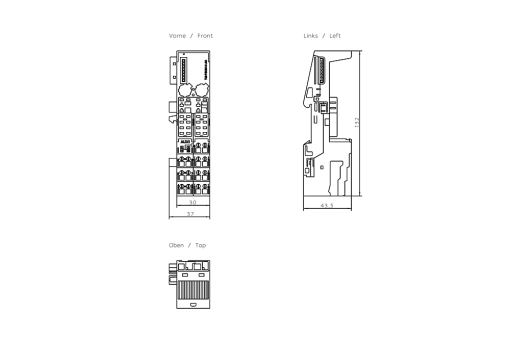 SIMATIC ET 200S TM-P30S44-A0 Screw terminals
