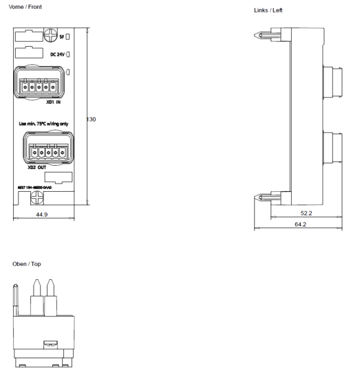 SIMATIC ET 200pro CM PM-E PP