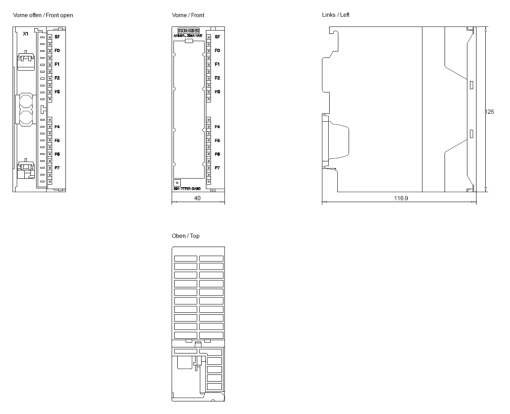 SIMATIC ET 200M SM 331, AI 8x04 ... 20 mA HART