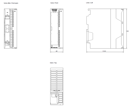 SIMATIC S7-300 SM 332, AQ 4x16 bit Isochronous