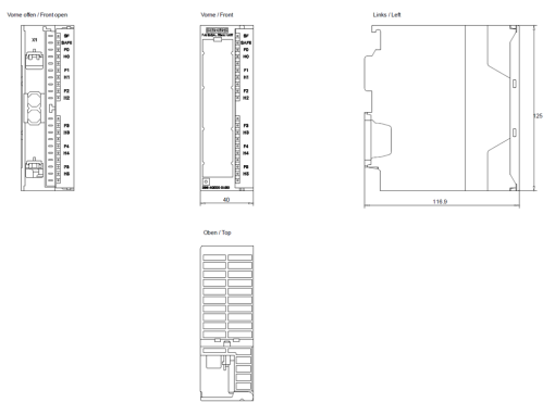 SIMATIC S7-300 SM 336, F-AI 6x 04 ... 20 mA HART