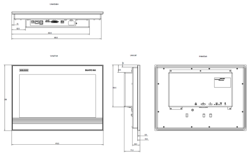 SIMATIC IPC IFP1500 15" multi-touch