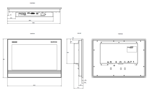 SIMATIC IPC IFP1500 15" multi-touch, extended
