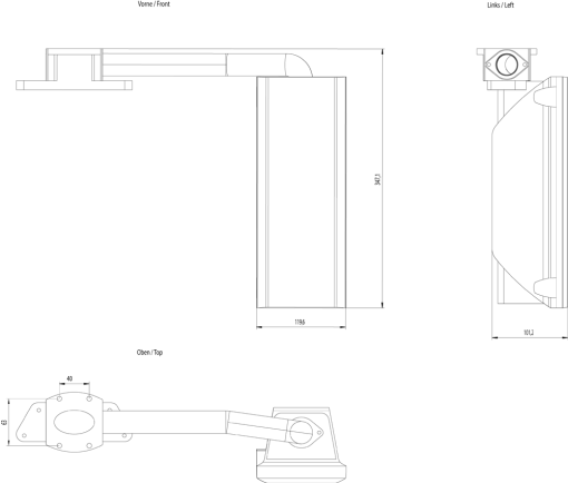 SIMATIC HMI Extension Unit 19" right