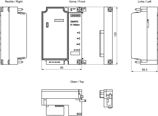 SIMATIC ET 200pro IM 154-1 DP