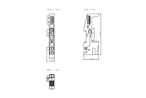 SIMATIC ET 200S TM-P15S22-01 Screw terminals PU 5