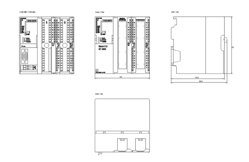 SIMATIC S7-300 CPU 313C 24DI  16DQ  5AI  2AQ, 128 KB