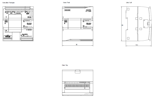 SIMATIC S7-1200 CPU 1211C DCDCrelay 6DI4DQ2AI