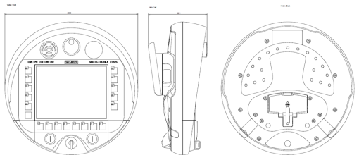 SIMATIC HMI Mobile Panel 277F IWLAN V2 RFID With integrated acknowledgement...