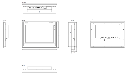 SIMATIC IPC IFP1500 15" Touch, extended